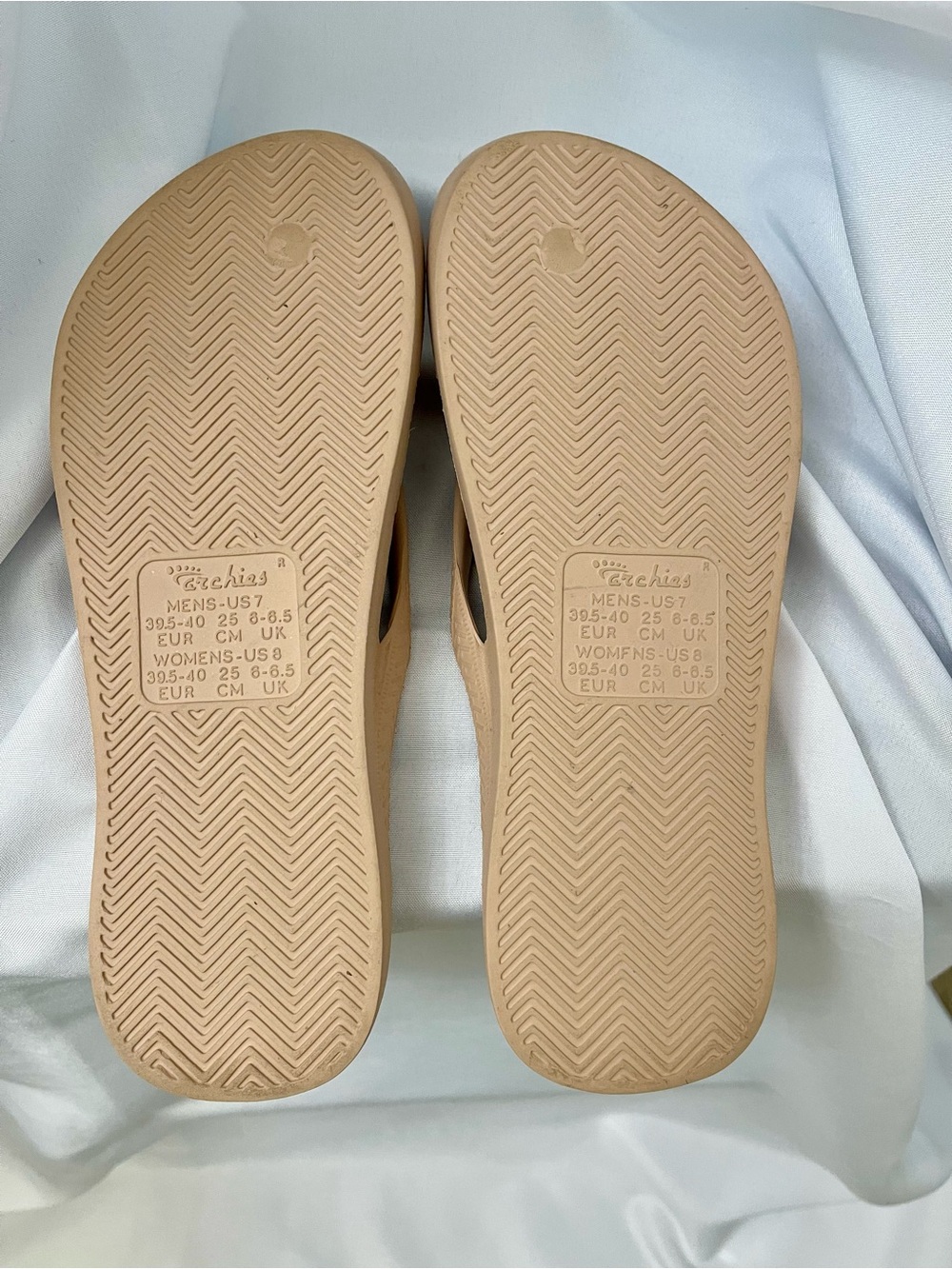 Archie’s Tan Flip Flops - Picture 8 of 8